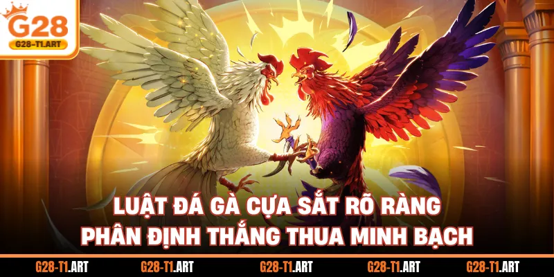 Luật Đá Gà Cựa Sắt Rõ Ràng, Phân Định Thắng Thua Minh Bạch