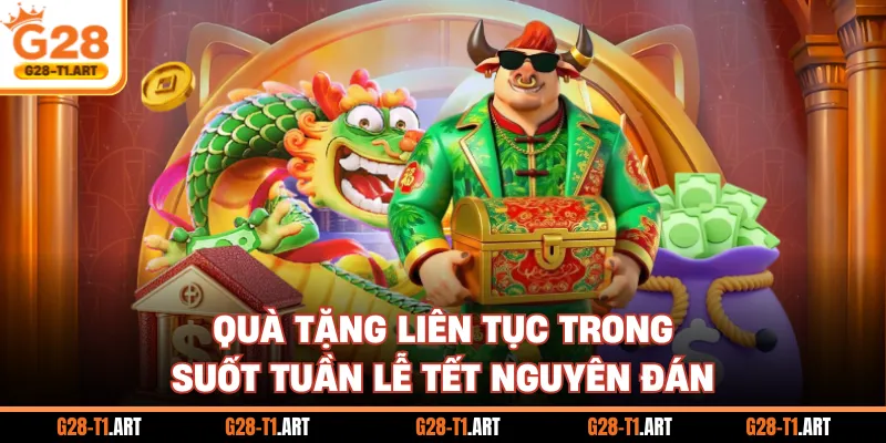 Quà Tặng Liên Tục Trong Suốt Tuần Lễ Tết Nguyên Đán